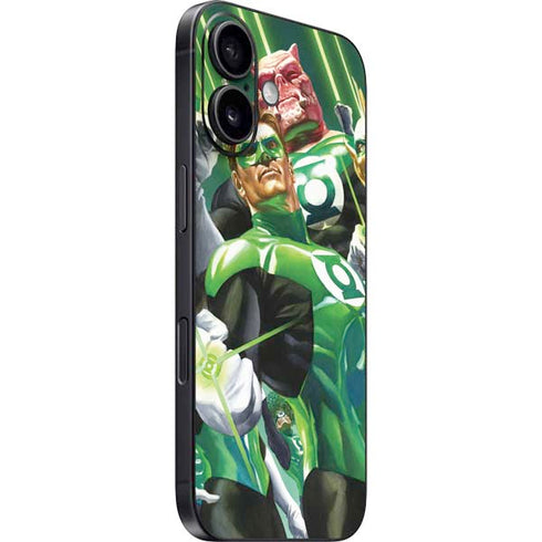 DC Comics Green Lantern Corps Team Art by Alex Ross iPhone 16 Skin