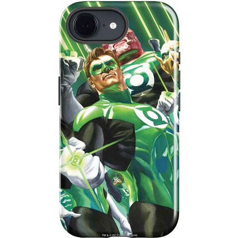 DC Comics Green Lantern Corps Team Art by Alex Ross iPhone 16e Impact Case