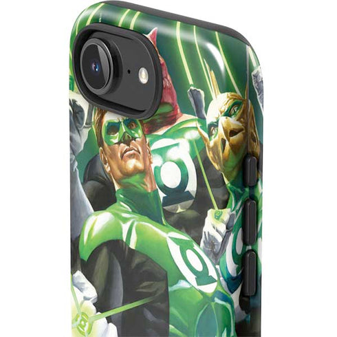 DC Comics Green Lantern Corps Team Art by Alex Ross iPhone 16e Impact Case