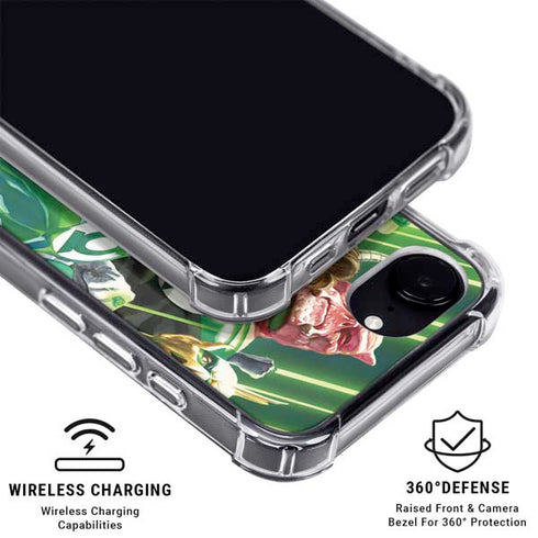 DC Comics Green Lantern Corps Team Art by Alex Ross iPhone 16e MagSafe Case