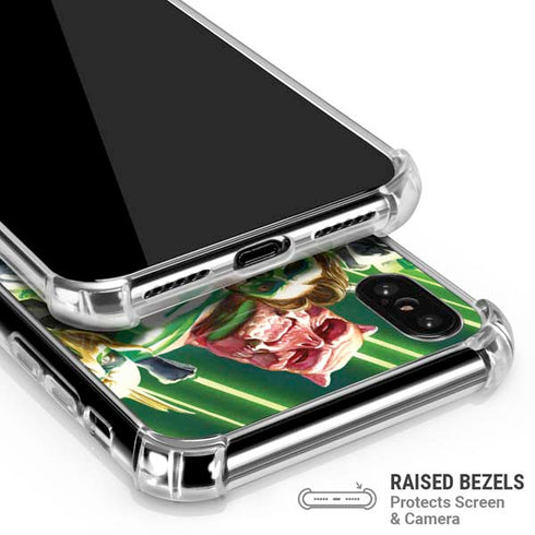 DC Comics Green Lantern Corps Team Art by Alex Ross iPhone X/XS Clear Case