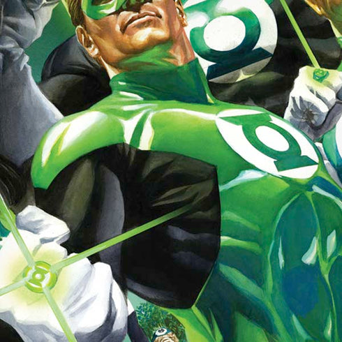DC Comics Green Lantern Corps Team Art by Alex Ross iPhone XS Max Skin