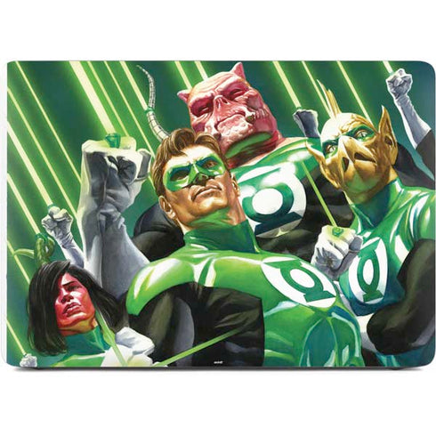 DC Comics Green Lantern Corps Team Art by Alex Ross Apple MacBook Air Skin