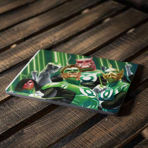 DC Comics Green Lantern Corps Team Art by Alex Ross Apple MacBook Air Skin