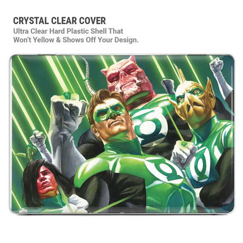 DC Comics Green Lantern Corps Team Art by Alex Ross MacBook Pro 14in (2021-24) Case plus Skin
