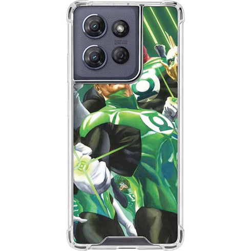 DC Comics Green Lantern Corps Team Art by Alex Ross Moto G Power 5G (2025) Clear Case