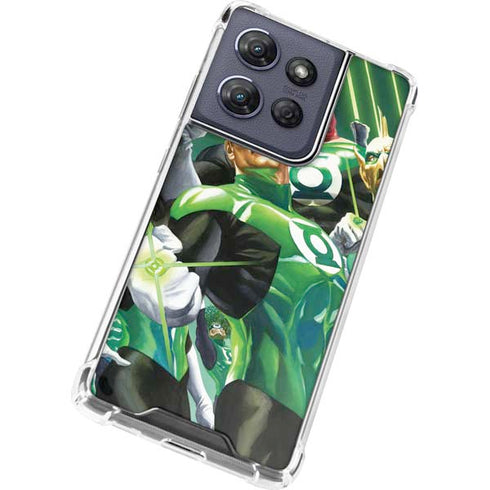 DC Comics Green Lantern Corps Team Art by Alex Ross Moto G Power 5G (2025) Clear Case