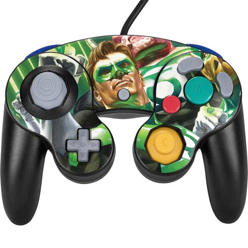 DC Comics Green Lantern Corps Team Art by Alex Ross Nintendo GameCube Controller Skin