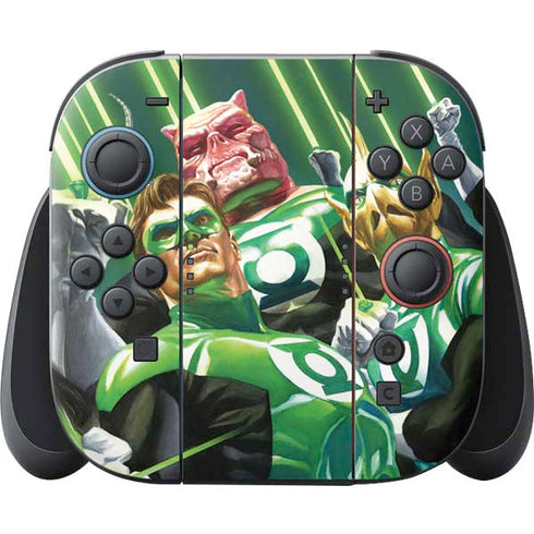 DC Comics Green Lantern Corps Team Art by Alex Ross Nintendo Skins