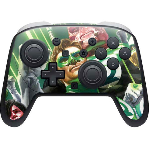 DC Comics Green Lantern Corps Team Art by Alex Ross Nintendo Switch 2 (2025) Pro Controller Skin