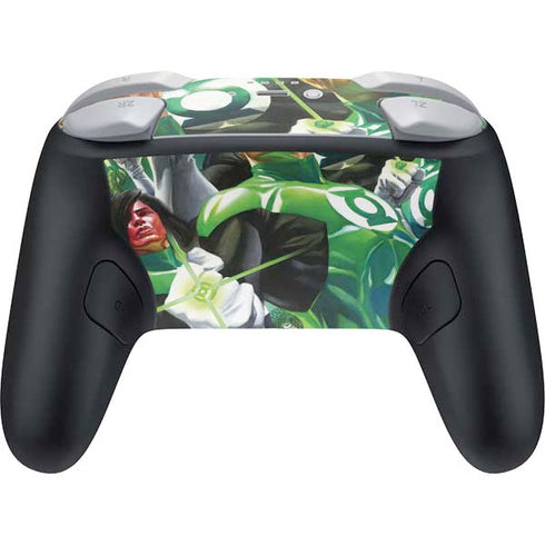 DC Comics Green Lantern Corps Team Art by Alex Ross Nintendo Switch 2 (2025) Pro Controller Skin