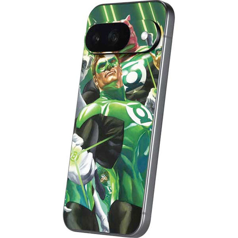 DC Comics Green Lantern Corps Team Art by Alex Ross Google Pixel 9 Skin
