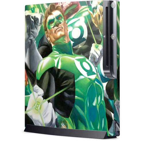 DC Comics Green Lantern Corps Team Art by Alex Ross Playstation 3 & PS3 Slim Skin