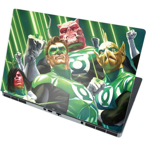 DC Comics Green Lantern Corps Team Art by Alex Ross Dell Precision Skin