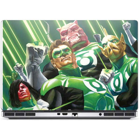 DC Comics Green Lantern Corps Team Art by Alex Ross Dell Precision Skin