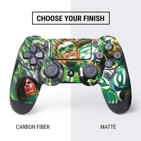 DC Comics Green Lantern Corps Team Art by Alex Ross PS4 Controller Skin