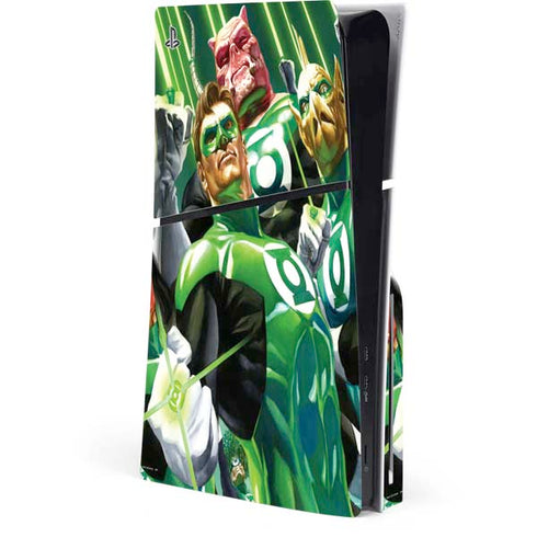 DC Comics Green Lantern Corps Team Art by Alex Ross PlayStation PS5 Skins