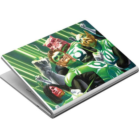 DC Comics Green Lantern Corps Team Art by Alex Ross Surface Book Skin