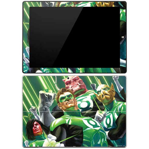 DC Comics Green Lantern Corps Team Art by Alex Ross Surface Pro 3 Skin