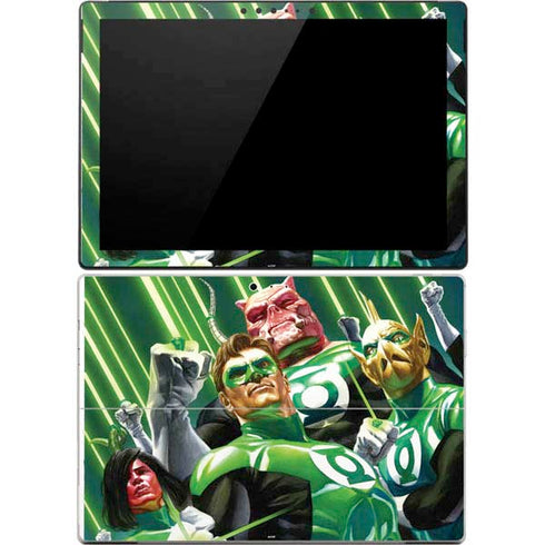 DC Comics Green Lantern Corps Team Art by Alex Ross Surface Pro 4 Skin