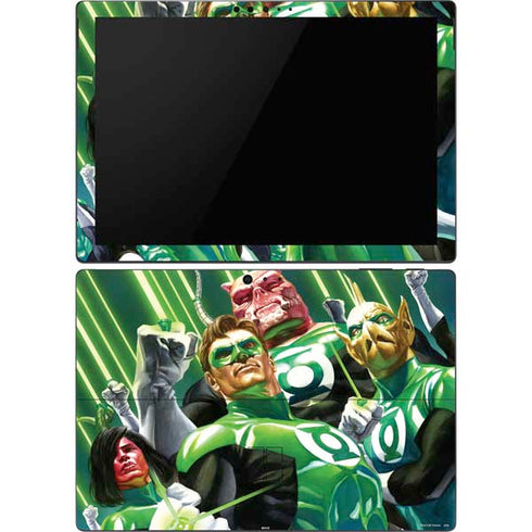 DC Comics Green Lantern Corps Team Art by Alex Ross Surface Pro 6 Skin