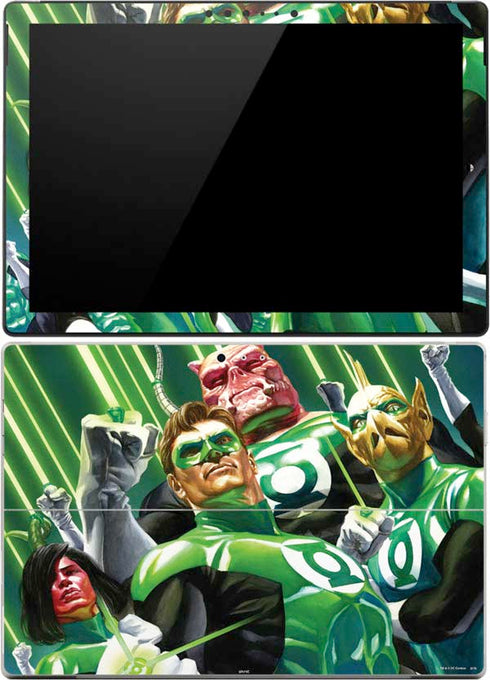 DC Comics Green Lantern Corps Team Art by Alex Ross Surface Pro (2017) Skin