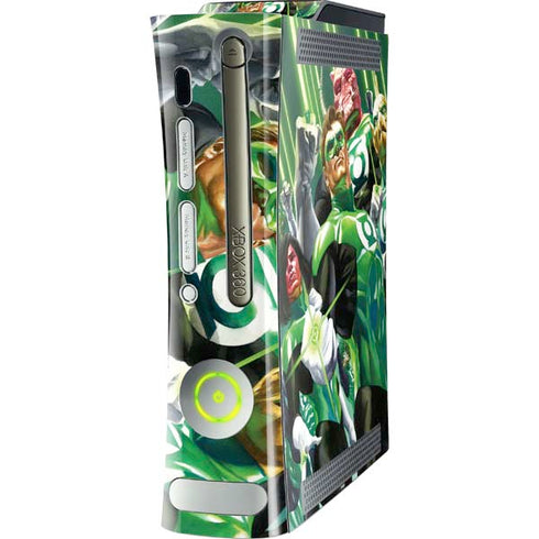 DC Comics Green Lantern Corps Team Art by Alex Ross Xbox 360 (Includes HDD) Skin