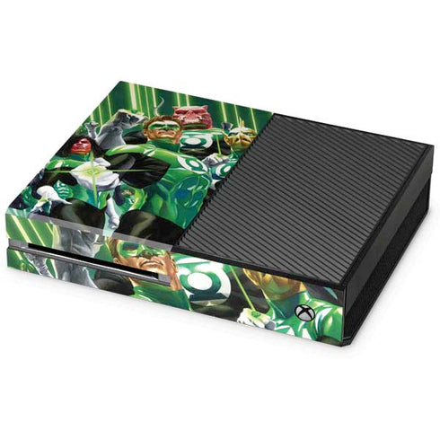 DC Comics Green Lantern Corps Team Art by Alex Ross Xbox One Console Skin