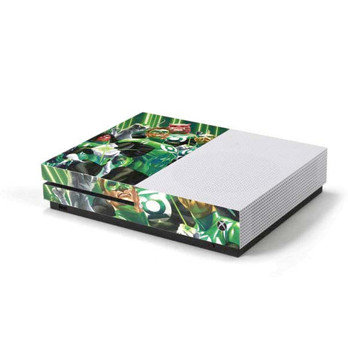 DC Comics Green Lantern Corps Team Art by Alex Ross Xbox One S Console Skin