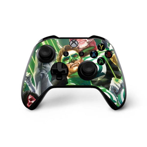 DC Comics Green Lantern Corps Team Art by Alex Ross Xbox One X Controller Skin