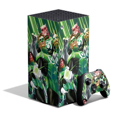 DC Comics Green Lantern Corps Team Art by Alex Ross XBox Series X Digital Edition Bundle Skin