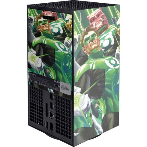 DC Comics Green Lantern Corps Team Art by Alex Ross XBox Series X Digital Edition Console Skin