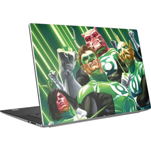 DC Comics Green Lantern Corps Team Art by Alex Ross Dell XPS Skin