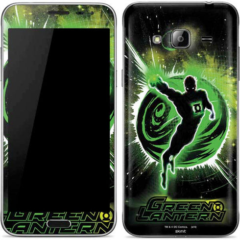 DC Comics Green Lantern Cosmic Action Pose Galaxy J3 Skin