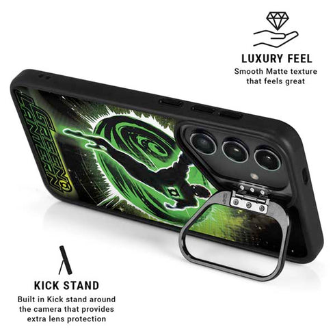 DC Comics Green Lantern Cosmic Action Pose Galaxy S25 Kickstand Case