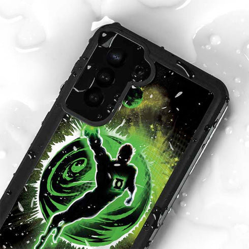 DC Comics Green Lantern Cosmic Action Pose Galaxy S24 Plus Waterproof Case