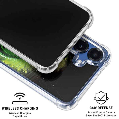 DC Comics Green Lantern Cosmic Action Pose Galaxy S25 Plus Clear Case