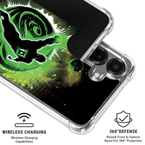 DC Comics Green Lantern Cosmic Action Pose Galaxy S26 Plus Clear Case