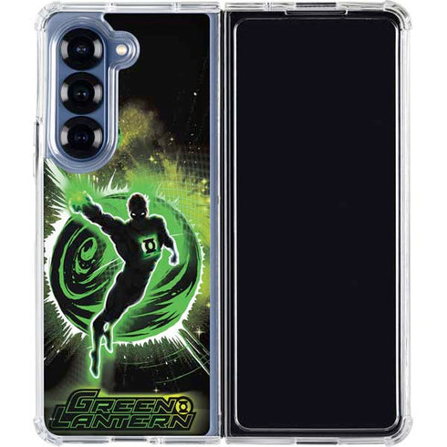 DC Comics Green Lantern Cosmic Action Pose Galaxy Z Fold6 Clear Case