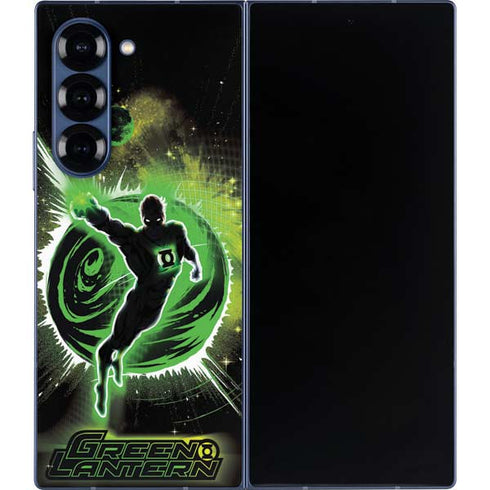 DC Comics Green Lantern Cosmic Action Pose Galaxy Z Fold6 Skin
