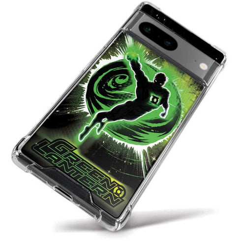 DC Comics Green Lantern Cosmic Action Pose Google Pixel 8a Clear Case