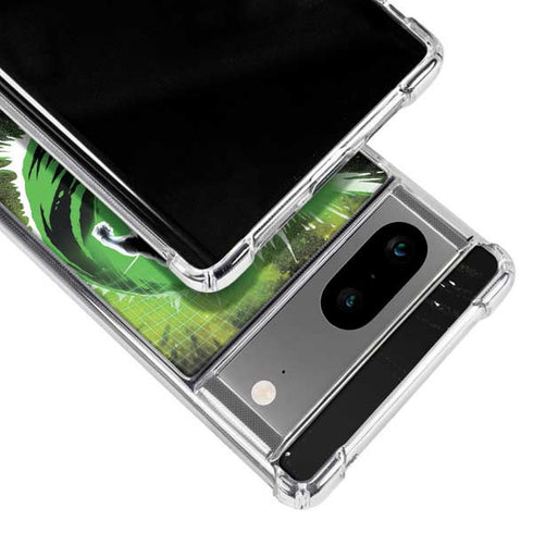 DC Comics Green Lantern Cosmic Action Pose Google Pixel 8a Clear Case