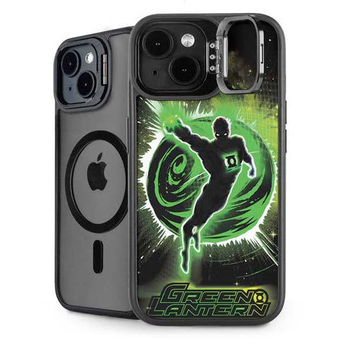 DC Comics Green Lantern Cosmic Action Pose iPhone 14 Plus Kickstand Case