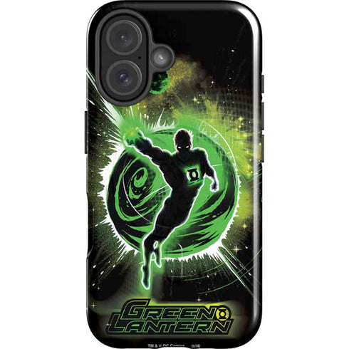 DC Comics Green Lantern Cosmic Action Pose iPhone 16 Plus Magsafe Impact Case