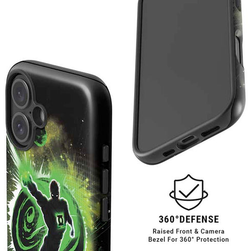 DC Comics Green Lantern Cosmic Action Pose iPhone 16 Plus Magsafe Impact Case