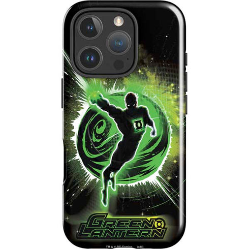 DC Comics Green Lantern Cosmic Action Pose iPhone 16 Pro Magsafe Impact Case