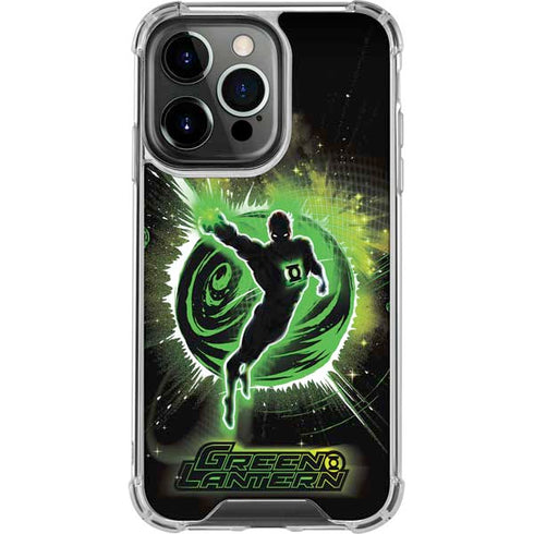 DC Comics Green Lantern Cosmic Action Pose iPhone 16 Pro Max Clear Case