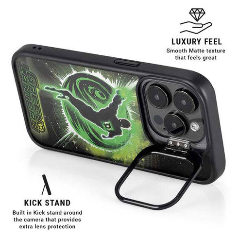 DC Comics Green Lantern Cosmic Action Pose iPhone 16 Pro Max Kickstand Case