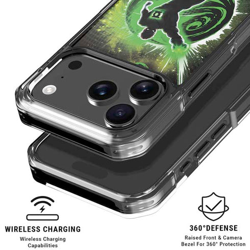 DC Comics Green Lantern Cosmic Action Pose iPhone 18 Pro Clear Case