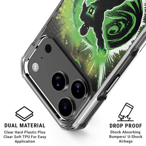 DC Comics Green Lantern Cosmic Action Pose iPhone 18 Pro Clear Case